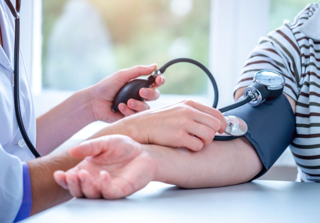 aferição da pressão arterial