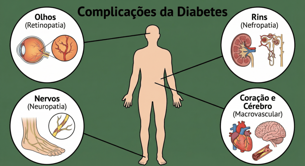 Complicações diabetes