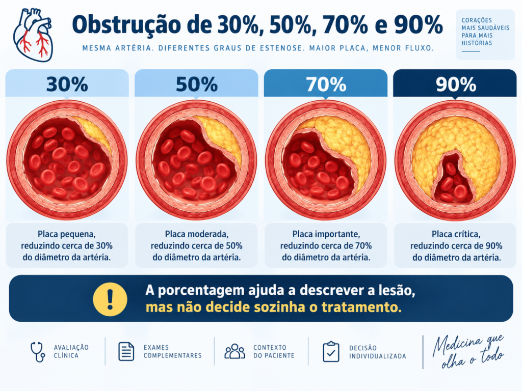 obstrução coronária