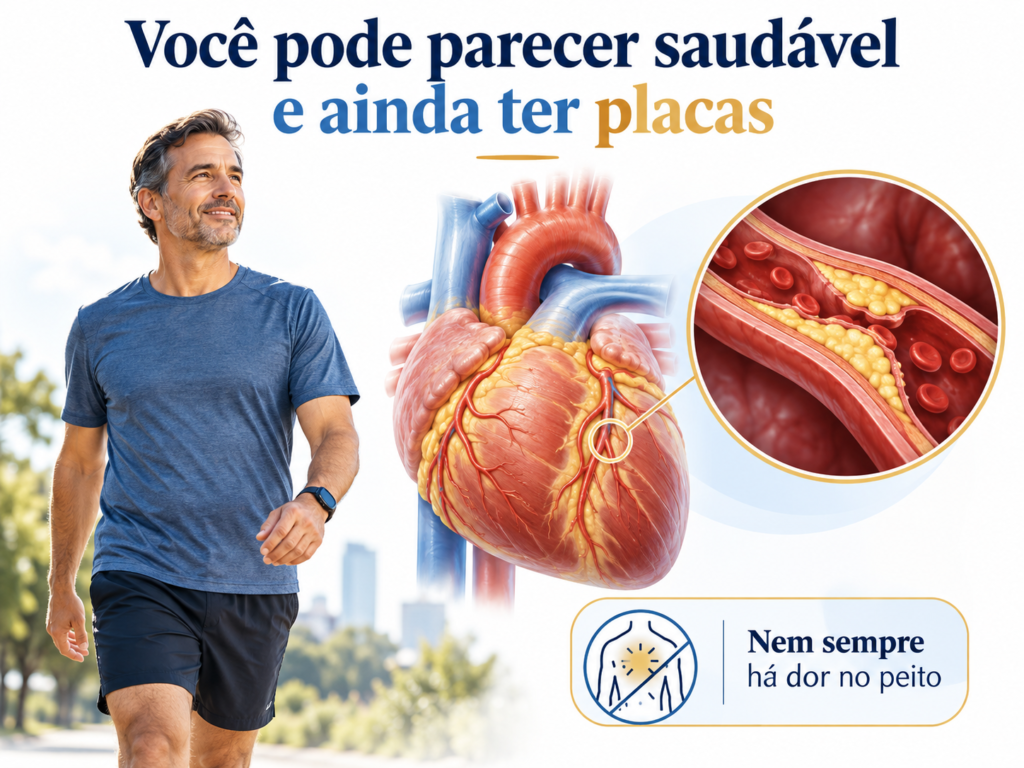 placa nas coronárias 